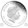 1/2 oz Silver Perth Mint Baby Dragon Proof Coin 2012