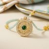 pendants main The Ashtamangala Jade Harmony Medallion