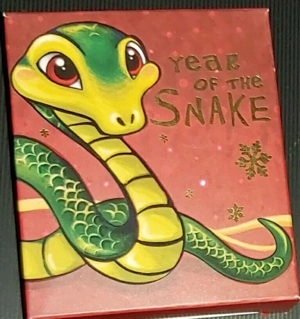 1/2 oz Silver Perth Mint Baby Snake Proof Coin 2013